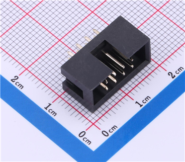 IDC連接器 2.54mm 每排P數:4 排數:2 KH-2.54PH180-2X4P-L8.9